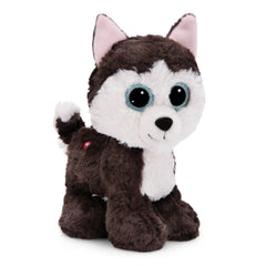 NICI - Glubschis-Standing-Soft-Toy-Husky-Barkley-15-Cm-Stuffed-Animals