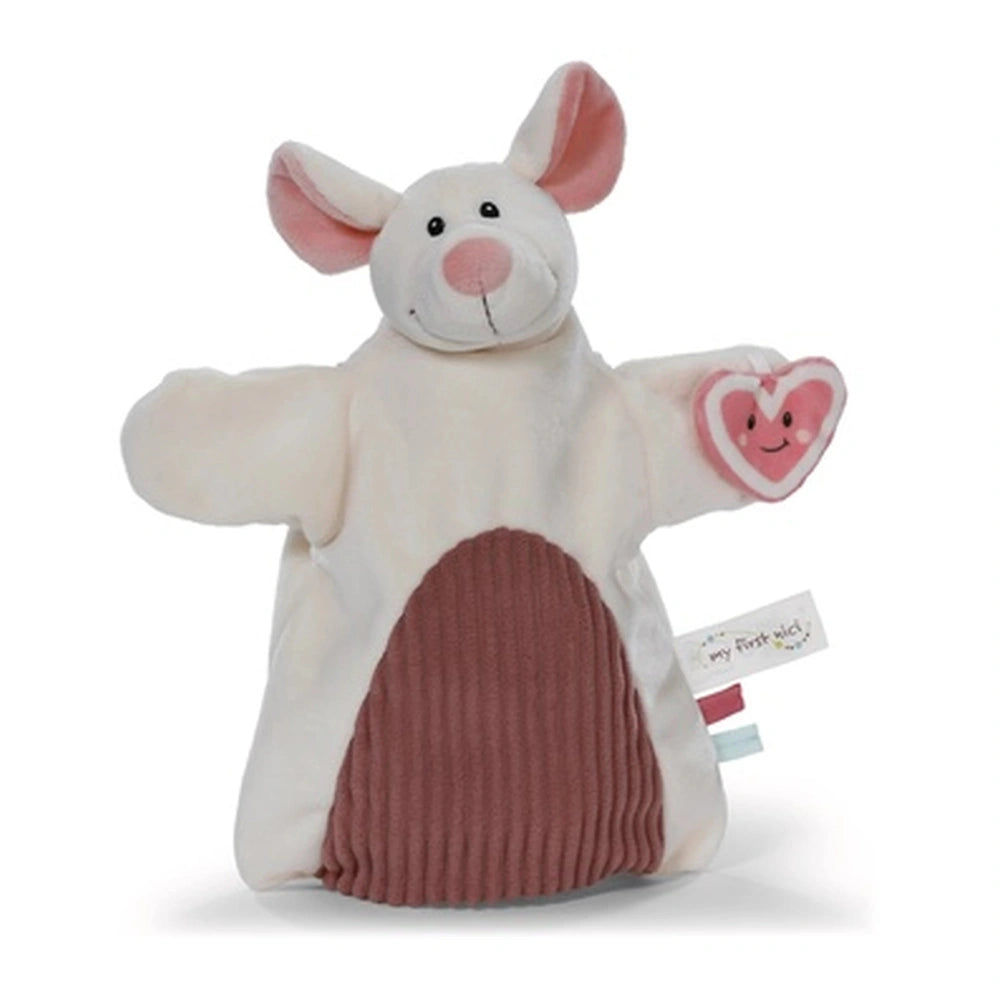 NICI - My First 2in1 Mouse Plush Toy - Baby Activity Toys