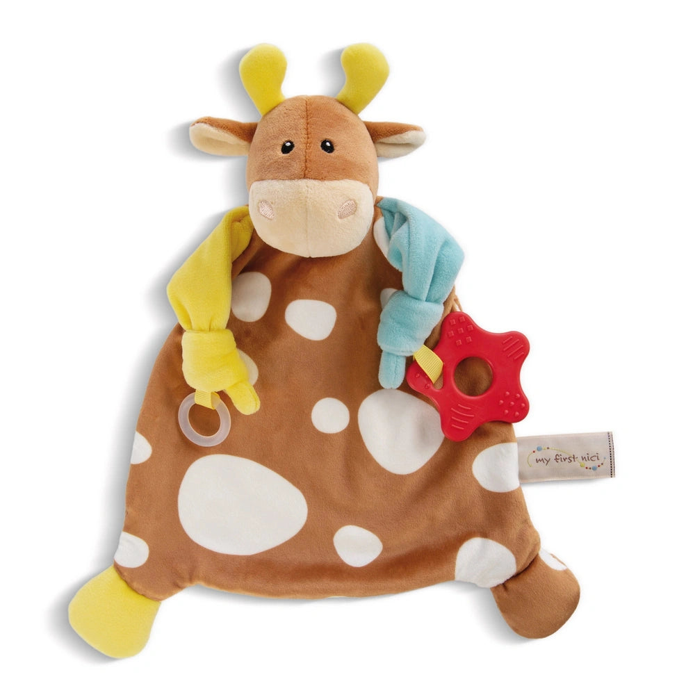 NICI - Mijn Eerste NICI Dekentje Koe - Knuffeldieren