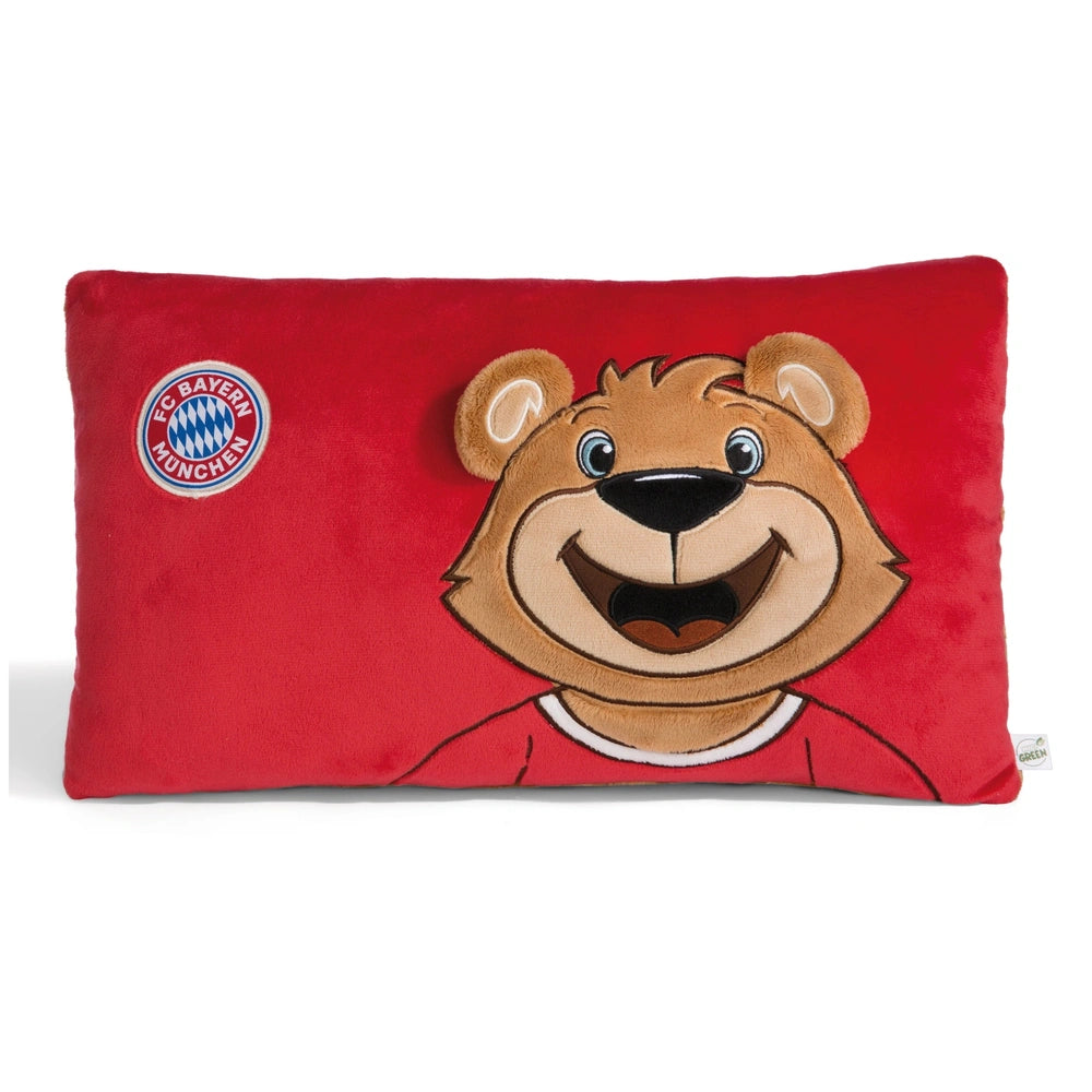 NICI - Rectangular-Cushion-FC-Bayern-Munich-Bear-Berni-Stuffed-Animals