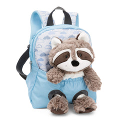 NICI - Travel Friends - Backpack With Soft Toy Raccoon