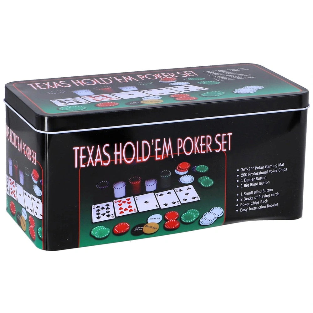 OSA - Texas HoldEm Poker Set - Kartenspiele