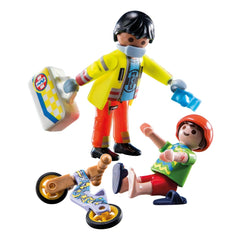 Playmobil City Life Krankenschwester mit Patient - 71245