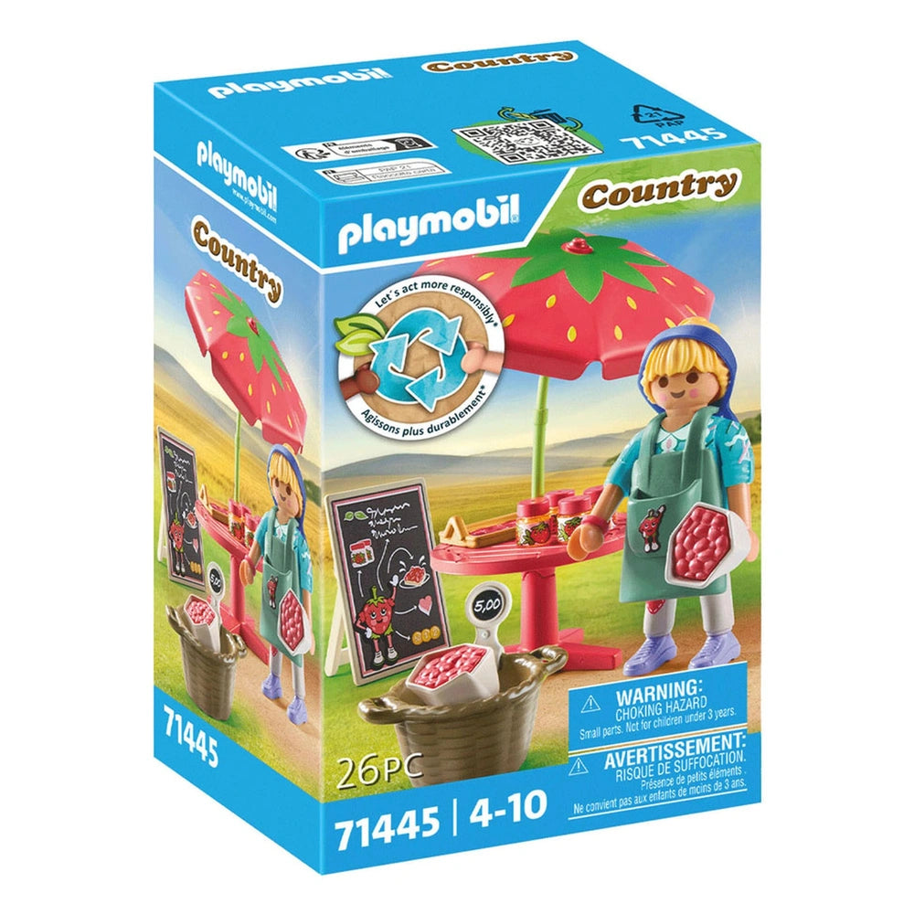 Playmobil Country Homemade Jam Sales Stand - 71445