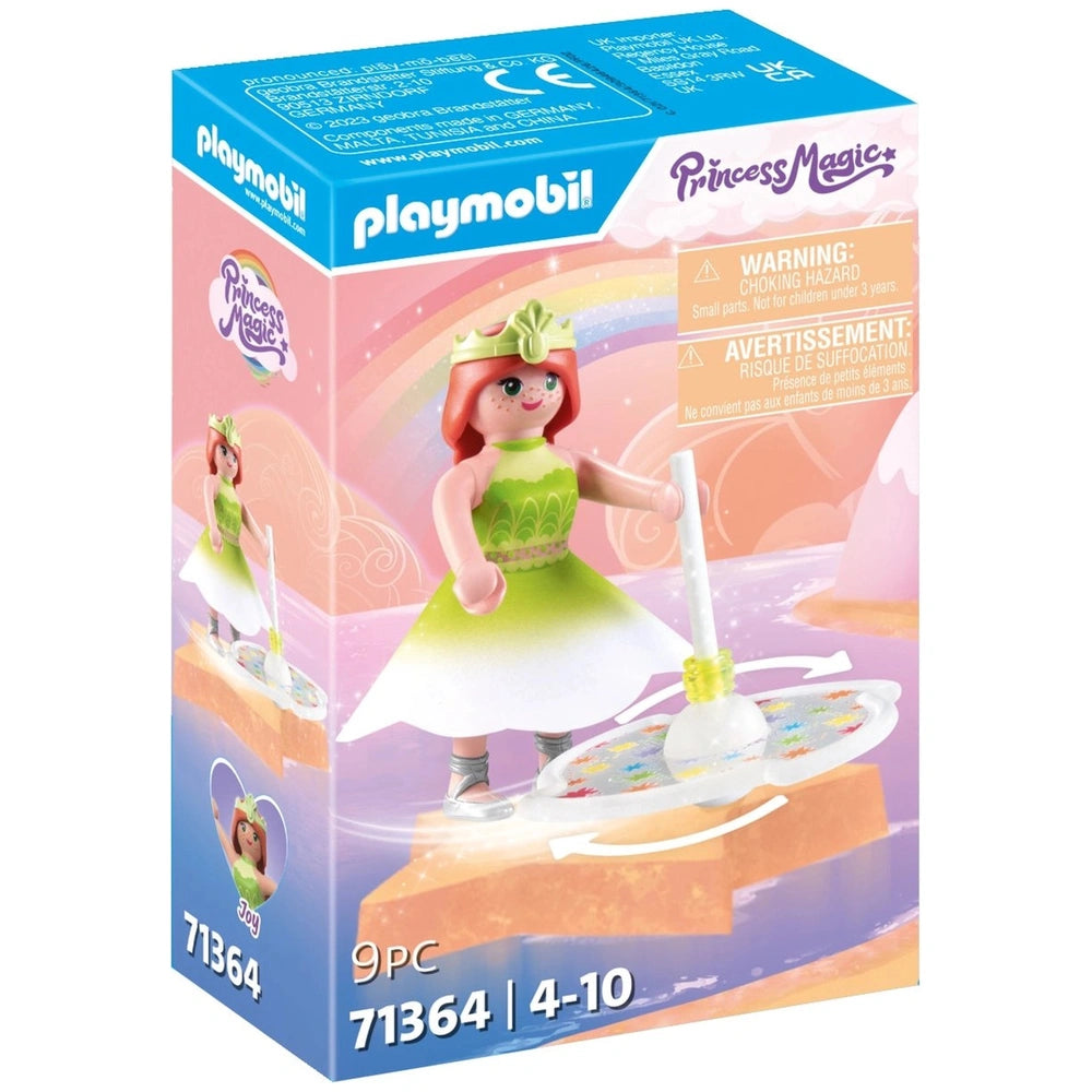 Playmobil Princess Magic Rainbow Top With Princess - 71364