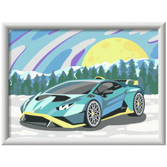 Ravensburger - Creart Blue Lamborghini - Painting By Numbers - Arts & Crafts