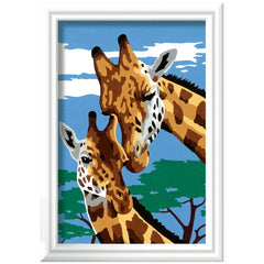 Ravensburger - Creart Süße Giraffen - Malen nach Zahlen - Basteln & Kunst