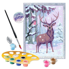 Ravensburger - Creart Festive Friends - Painting By Numbers - Arts & Crafts