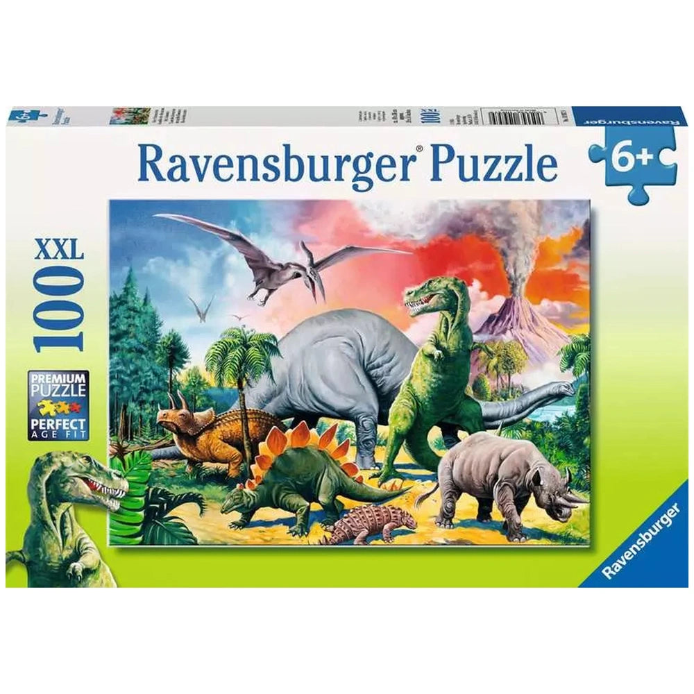 Ravensburger - Dinosaurier - Unter Dinosauriern - 100 Teile - Puzzles