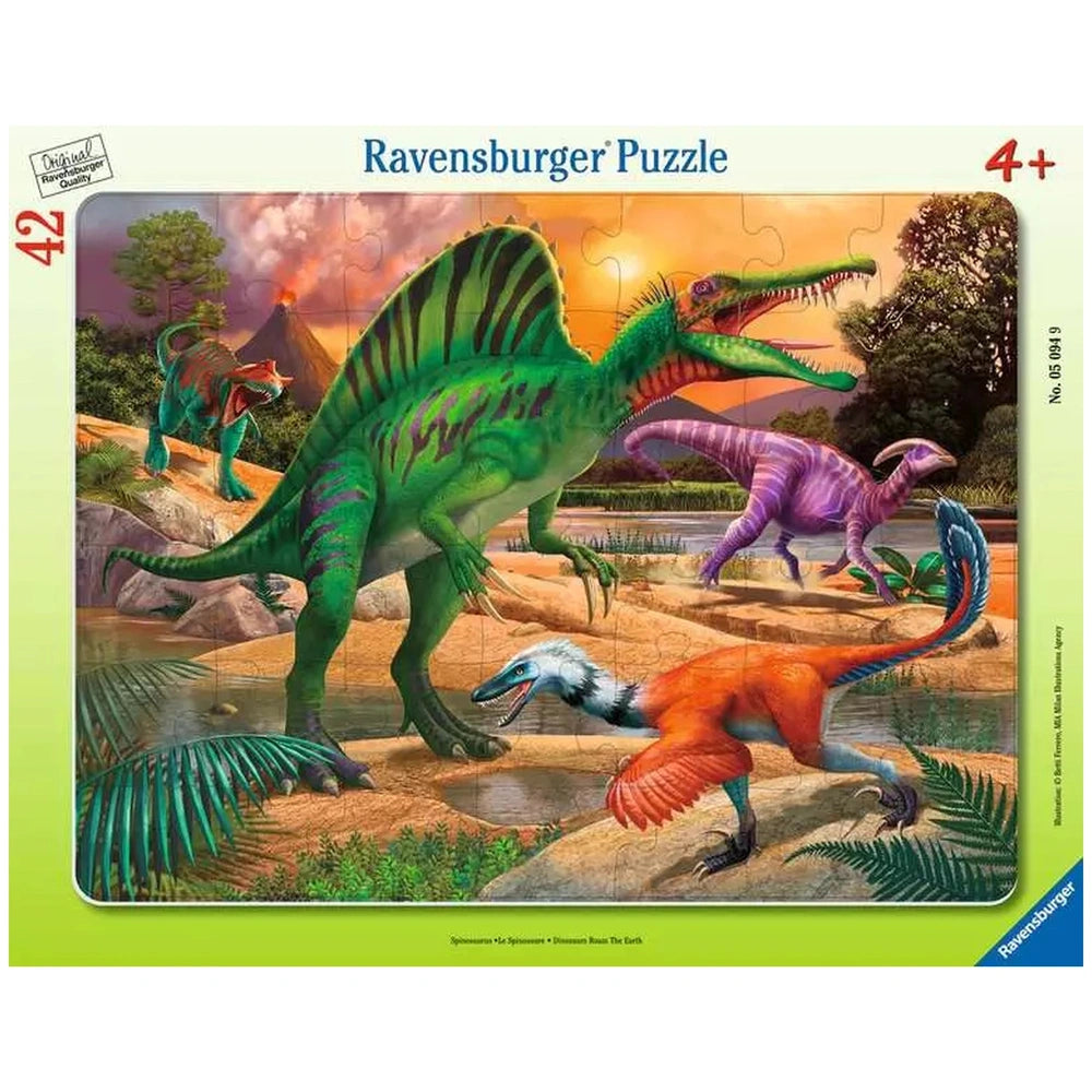 Ravensburger - Dinosaurs - Spinosaurus - 42 Pieces - Puzzles