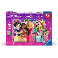 Ravensburger - Disney Princess - Mädchenpower - 3x49 Teile - Puzzles