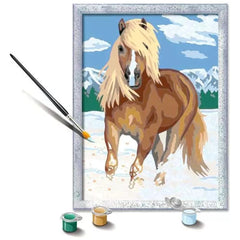 Ravensburger - Haflinger dans la neige - Loisirs créatifs