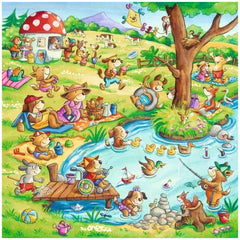 Ravensburger - Ferien auf dem Land - 3x49 Teile - Puzzles