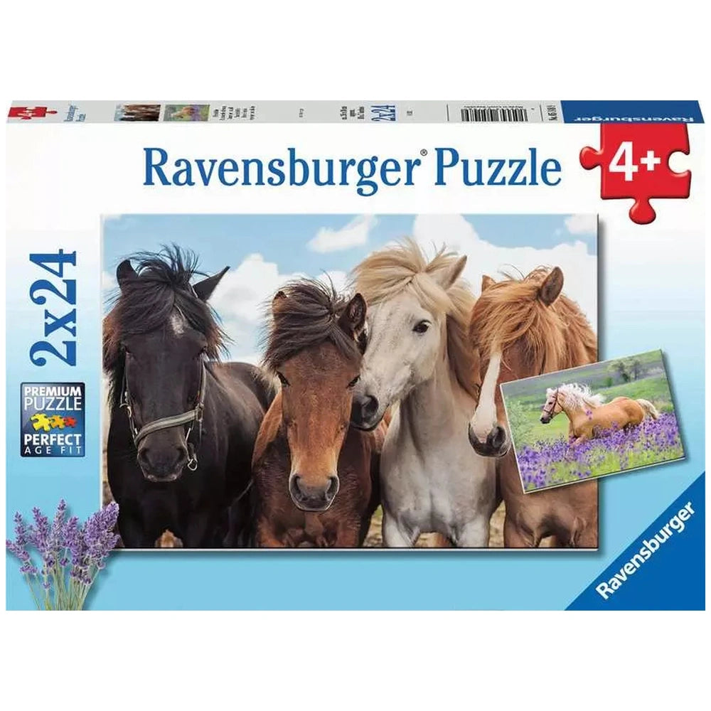 Ravensburger - Horse Love - 2x24 Pieces - Puzzles