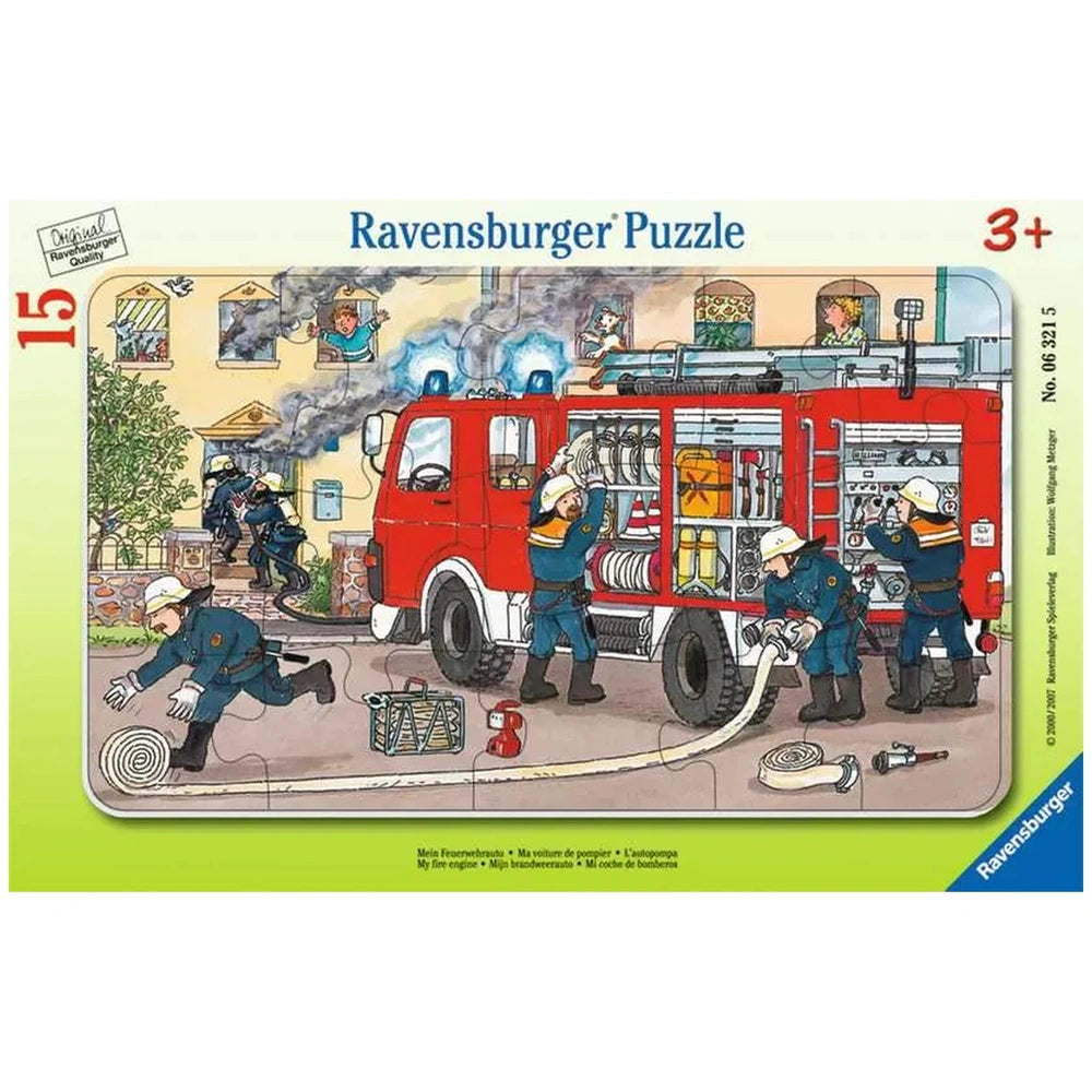 Ravensburger - My Fire Truck - 15 Pieces - Puzzles