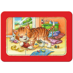 Ravensburger - Meine ersten Puzzles - Tierfreunde - 3X6 Teile - Puzzles