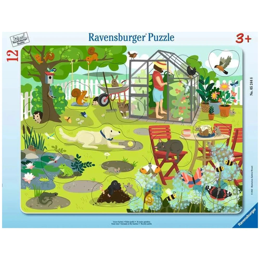 Ravensburger - Our Garden - 12 Pieces - Educational Puzzles