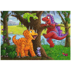 Ravensburger - Playing Dinosaurs - 2x24 Pieces - Puzzles
