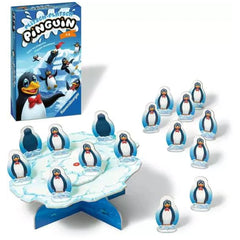 Ravensburger - Plitsch-Platsch Pinguin - Board Game - Multi-Language Instructions