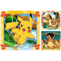 Ravensburger - Puzzle-3x49-Pieces-Pokemon - Puzzles