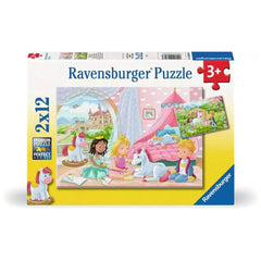 Ravensburger - Royal-Friendship-2x12-Piece-Jigsaw-Puzzles- Puzzles