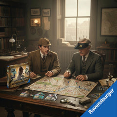 Ravensburger - Scotland Yard Sherlock Holmes - Board Game - Multi-Language Instructions