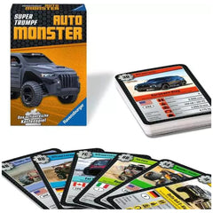 Ravensburger - Super Trump Car Monster - Board Game - German Edition