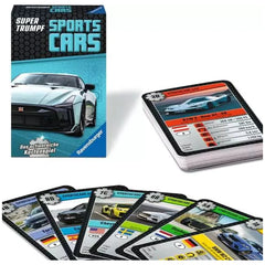Ravensburger - Super Trump Sports Cars - Board Game - German Edition