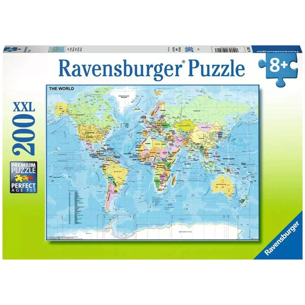 Ravensburger - The World - 200 Pieces - Puzzles