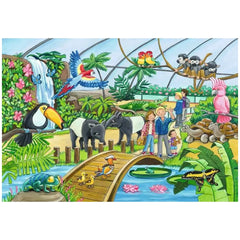 Ravensburger - Welcome To The Zoo - 2x24 Pieces - Puzzles