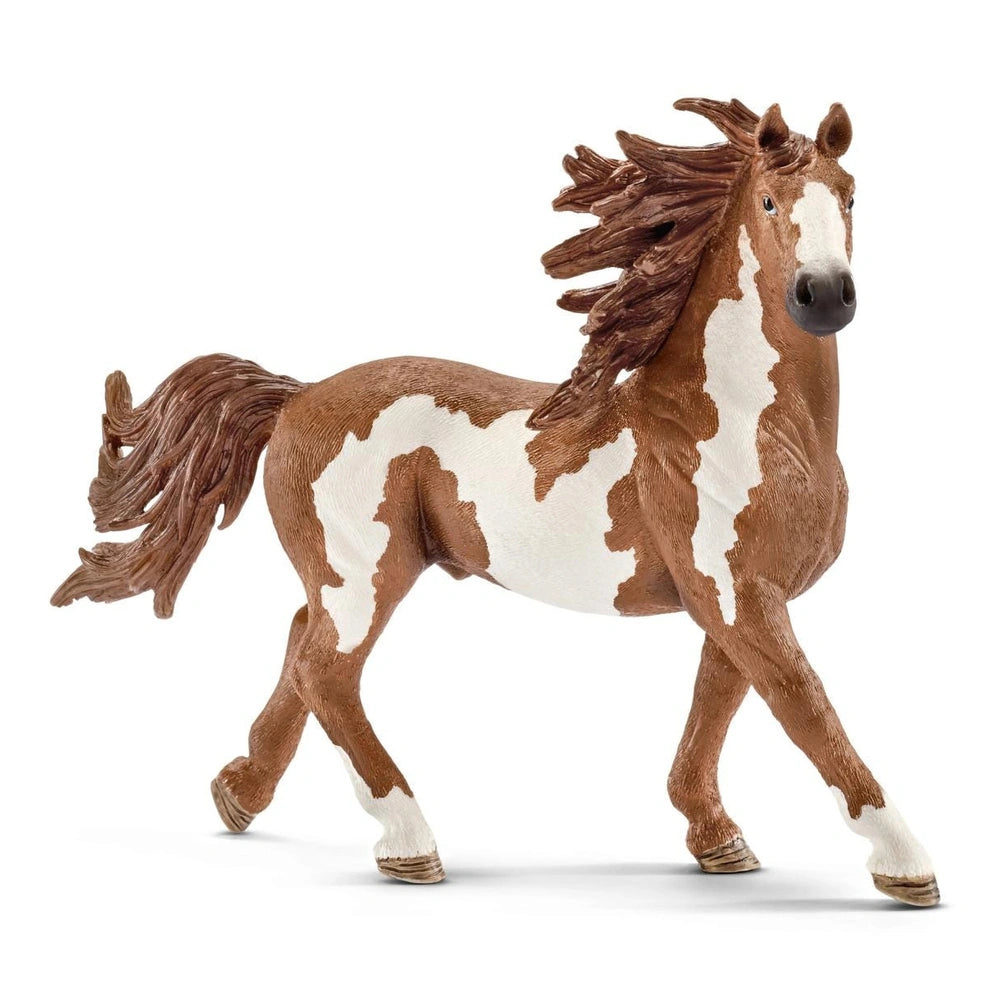 Schleich - Farm World - Pinto Stallion - Action & Toy Figures - 13794