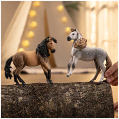 Schleich - Horse Club - Andalusian Stallion - Action & Toy Figures - 14895