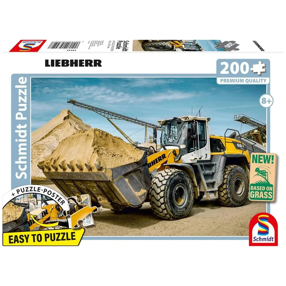Schmidt Spiele - Wheel Loader L580 200 Pcs - Puzzles