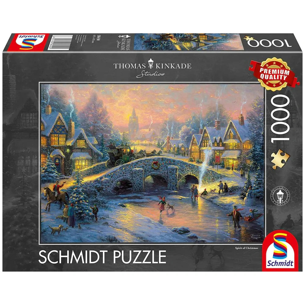 Schmidt Spiele - Winter Village 1000 Pcs - Puzzles
