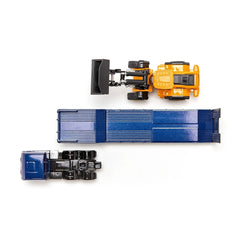 Siku - MAN-Lkw mit Tieflader und JCB-Radlader - Spielzeugfahrzeuge