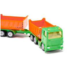 Siku - Truck with dumper body and tipping trailer - Play Vehicles