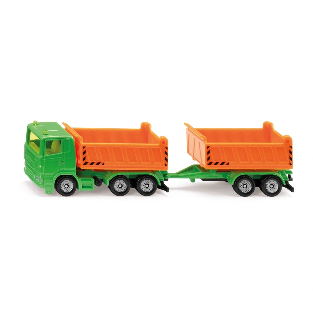 Siku - Truck with dumper body and tipping trailer - Play Vehicles