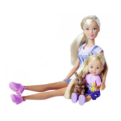 Simba - Steffi LOVE Rabbit Family - Dolls, Playsets & Toy Figures