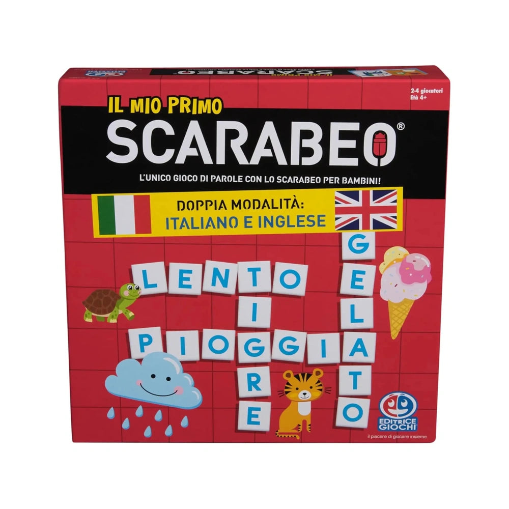 Spin Master - Mein erstes Scarabeo Neue Edition Brettspiel - Italienisch und Englisch