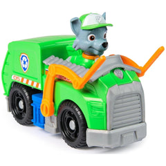 Spin Master - Paw Patrol - Rocky Recycling Lorry with action figure and play vehicle