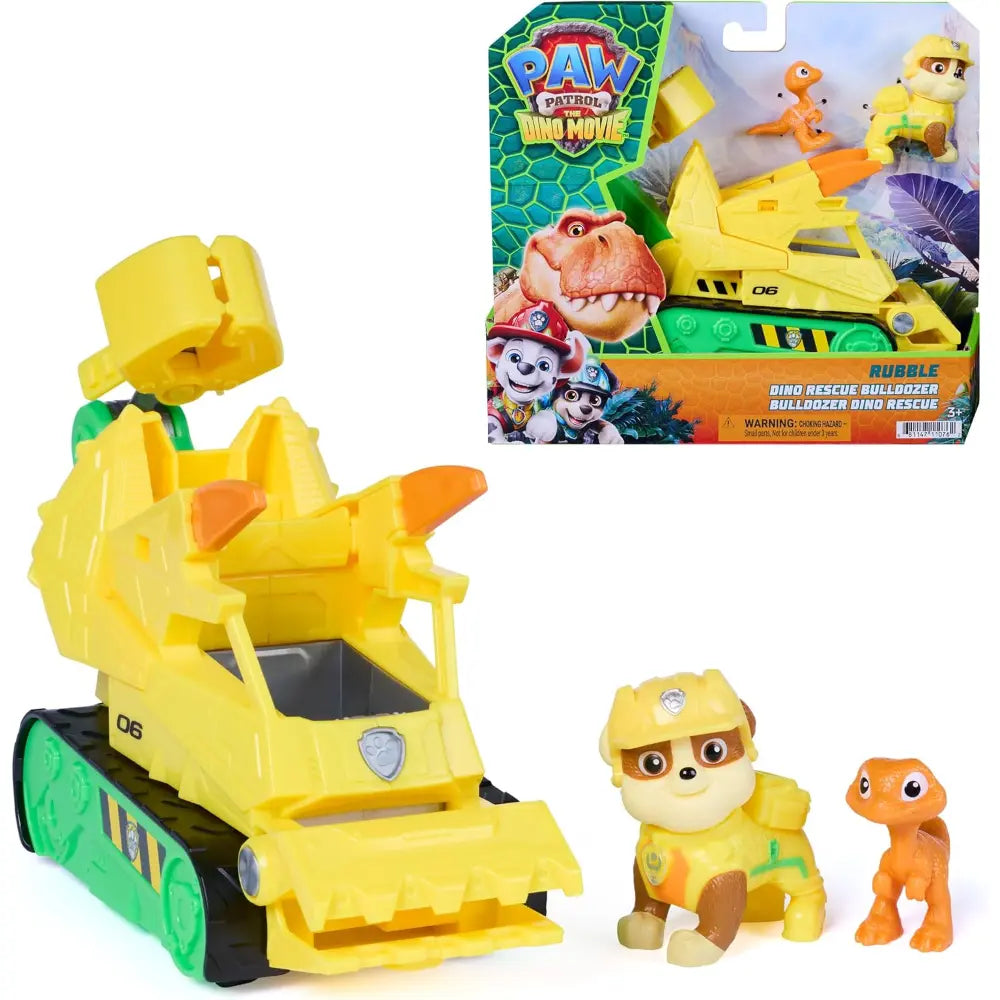 PAW Patrol Dino Movie – Rubble – Bulldozer