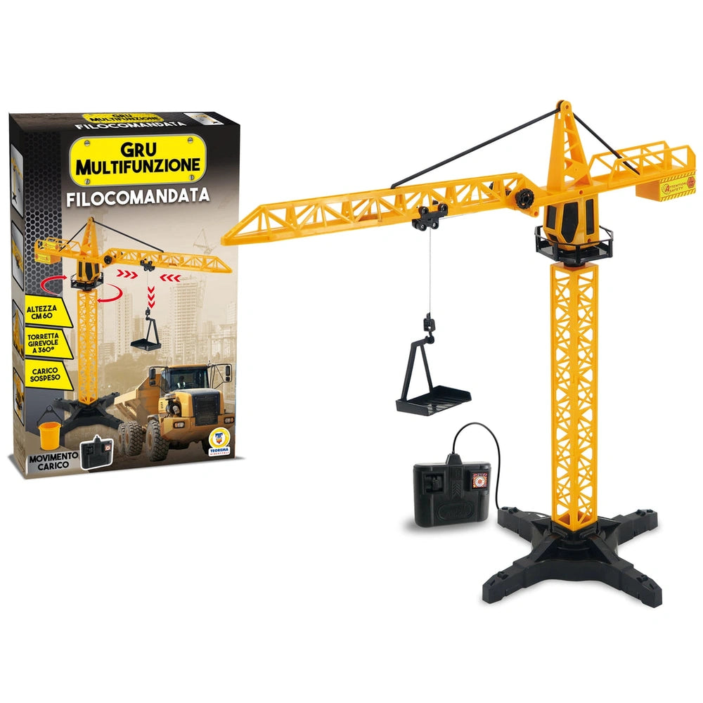 Teorema - RC Multi-Function Tower Crane Toy - Toy Playsets