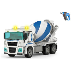 Teorema - Teos Power Betoniera Giocattolo da Costruire - Play Vehicles