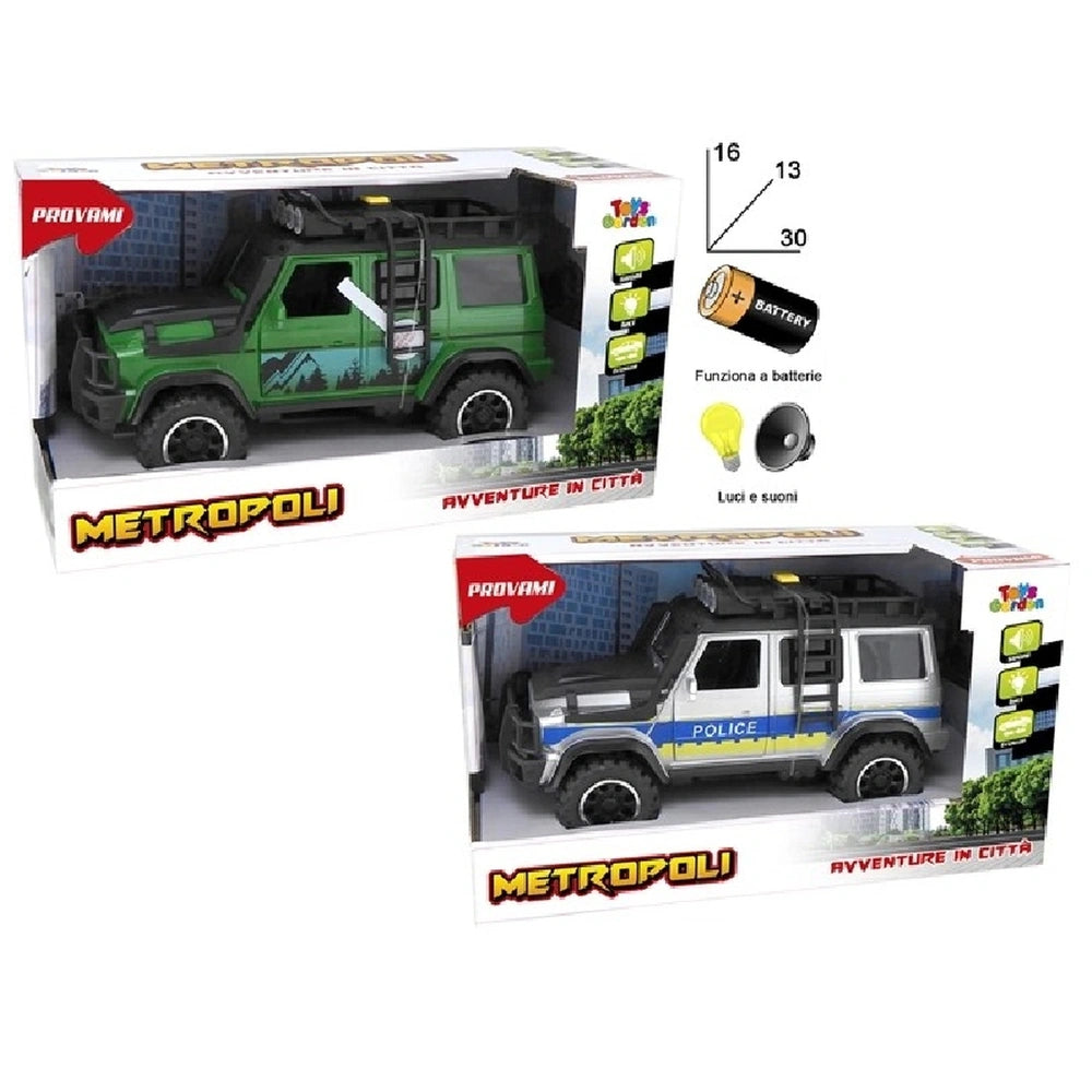 Toys Garden - Metropoli Adventure Off-Road SUV Toy - Play Vehicles
