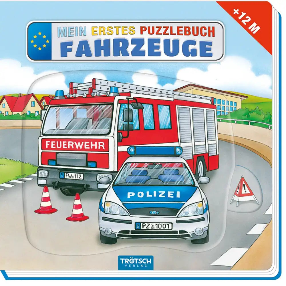 Trötsch Verlag - Books - Mein Erstes Puzzlebuch Fahrzeuge - Interactive - 1-4 Yrs