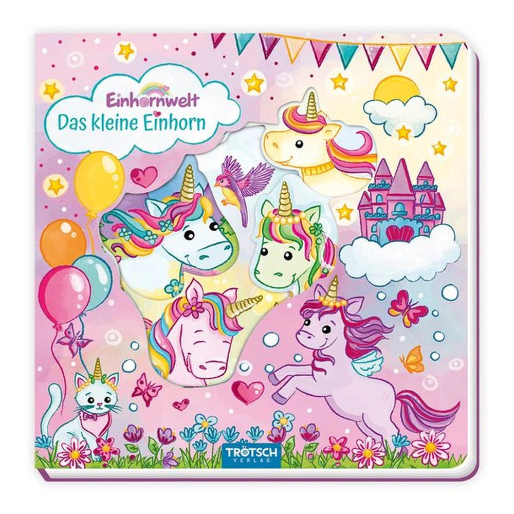 TROTSCH - The Little Unicorn Window Book Books - German Edition
