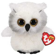 TY - Beanie Boos Austin white owl Plush 15 cm