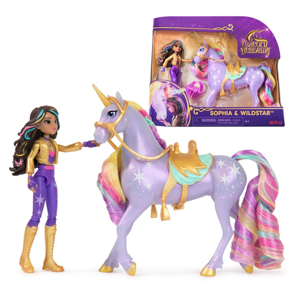 Unicorn Academy Sophia & Wildstar Figure Set