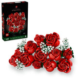 LEGO Icons Bouquet of Roses, Artificial Flowers Set for Adults, Botanical Collection, Home Décor Accessories, Valentine’s Day or Anniversary Gifts for Women, Men, Her or Him, Relaxing Activities 10328