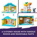 LEGO 41724 Friends Paisley's House, Dolls House Toy for Girls and Boys 4 Plus Years Old, Playset with Accessories, Birthday Gift Idea, 2023 Series Characters